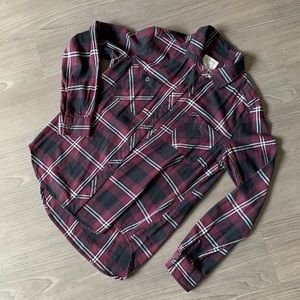 Maroon Flannel